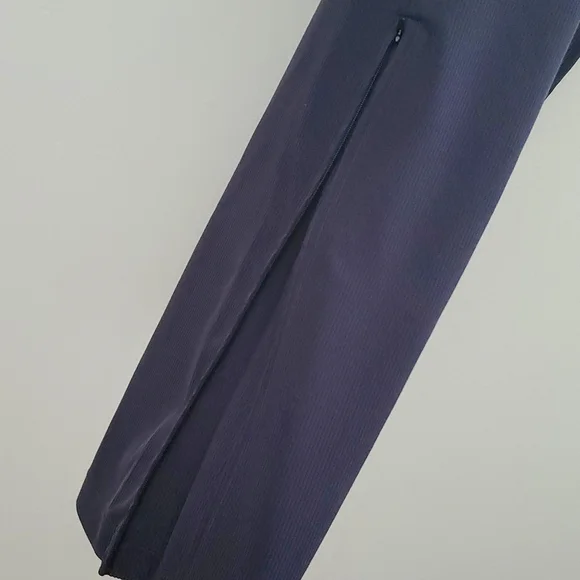 NWOT Lululemon Brushed Softstreme Rib Zip Flare Pants, 32.5